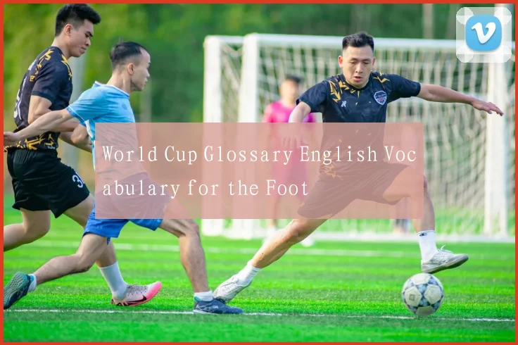 World Cup Glossary English Vocabulary for the Foot
