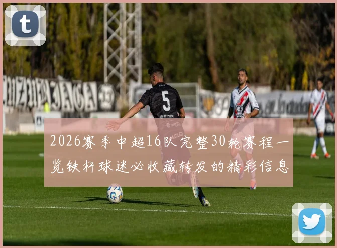 2026赛季中超16队完整30轮赛程一览铁杆球迷必收藏转发的精彩信息